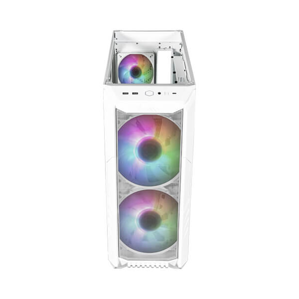 Cooler Master HAF 500 White E-ATX Mid Tower Case